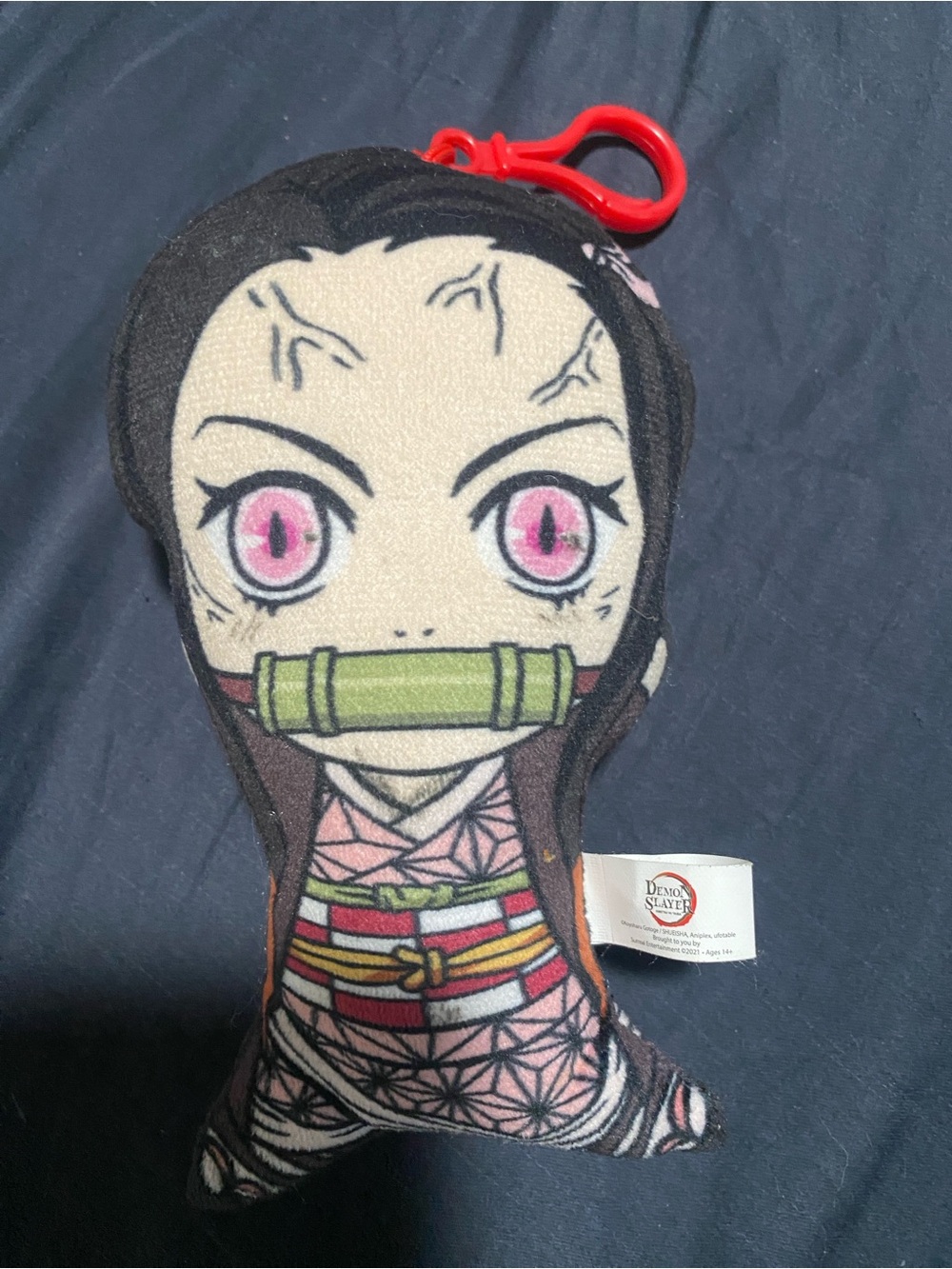 Demon Slayer Nezuko and Tanjiro Plush Keychain - 6in (2)